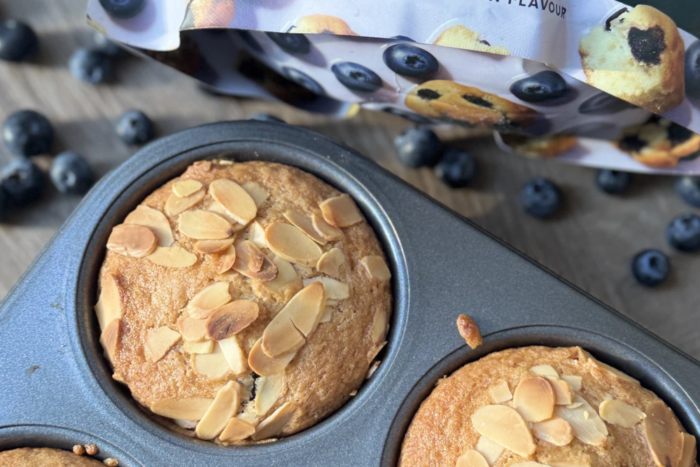 Tak dobre, że zapomnisz, że są fit – muffinki białkowe z jagodami