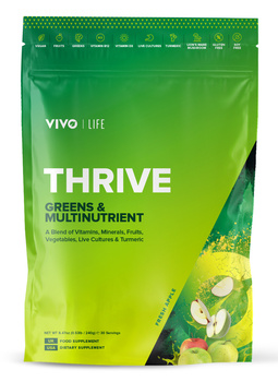 THRIVE - naturalne witaminy roślinne - orzeźwiające jabłko (240 g)