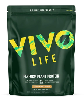 Białko wegańskie PERFORM + BCAA - Karmelowa maca (26 porcji / 988 g)