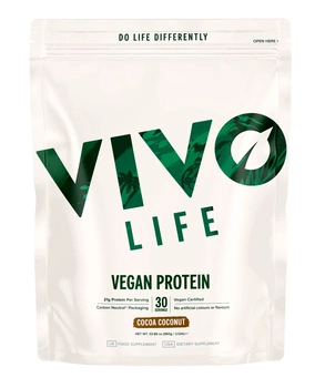 Vegan Protein Vivo Life kakaowy kokos - białko wegańskie (960 g / 30 porcji)