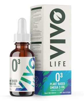 Wegańskie OMEGA-3 Vivo Life - miętowy (60 porcji/30 porcji - 60 ml)